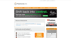Desktop Screenshot of fleetcardsusa.com